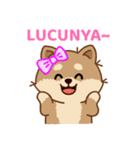 マランちゃんはかわいい - インドネシア語（個別スタンプ：8）