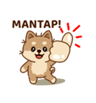 マランちゃんはかわいい - インドネシア語（個別スタンプ：25）