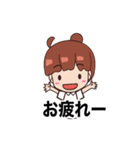 仕事が終わらないナーススタンプ（個別スタンプ：7）