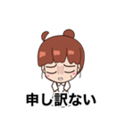 仕事が終わらないナーススタンプ（個別スタンプ：15）