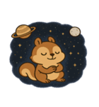 リスと宇宙の大冒険@SFW（個別スタンプ：5）