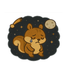 リスと宇宙の大冒険@SFW（個別スタンプ：9）