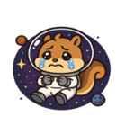 リスと宇宙の大冒険@SFW（個別スタンプ：20）