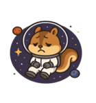 リスと宇宙の大冒険@SFW（個別スタンプ：22）