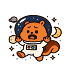 リスと宇宙の大冒険@SFW（個別スタンプ：23）