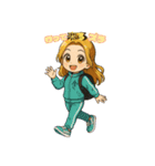 感情タダ漏れアラレちゃんPart2(日常編)（個別スタンプ：2）