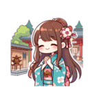日常 ドタバタ オフィスレディ OL（個別スタンプ：39）