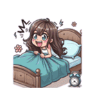 日常 ドタバタ オフィスレディ OL（個別スタンプ：40）