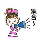 おちゃめの敬語で挨拶♡グループトーク編（個別スタンプ：9）