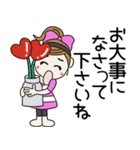 おちゃめの敬語で挨拶♡グループトーク編（個別スタンプ：36）