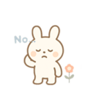 もちうさシンプル（個別スタンプ：7）