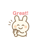 もちうさシンプル（個別スタンプ：10）