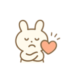 もちうさシンプル（個別スタンプ：13）