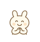 もちうさシンプル（個別スタンプ：14）