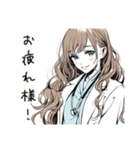 優しい保健室女子（個別スタンプ：8）