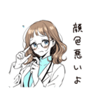 優しい保健室女子（個別スタンプ：16）