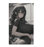 フィットネス美少女写真（個別スタンプ：13）