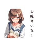 朝から元気なパン屋女子（個別スタンプ：31）