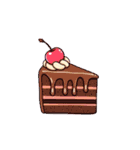 かわいいスイーツ手描きスタンプ（個別スタンプ：5）