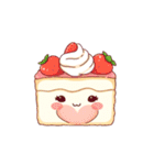 かわいいスイーツ手描きスタンプ（個別スタンプ：9）
