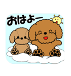 飛び出す！トイプー＆ぬいぐるみトイプー（個別スタンプ：5）