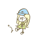 文字なし♡カラフルマリーちゃんスタンプ（個別スタンプ：3）