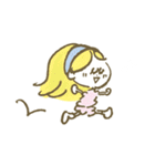 文字なし♡カラフルマリーちゃんスタンプ（個別スタンプ：4）