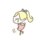 文字なし♡カラフルマリーちゃんスタンプ（個別スタンプ：8）