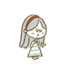 文字なし♡カラフルマリーちゃんスタンプ（個別スタンプ：21）