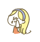 文字なし♡カラフルマリーちゃんスタンプ（個別スタンプ：24）