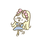 文字なし♡カラフルマリーちゃんスタンプ（個別スタンプ：37）
