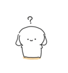 おとぼけいぬうさ①（個別スタンプ：4）