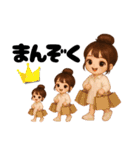 毎日使える女の子♡団子ちゃん（個別スタンプ：28）