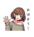 在宅女子の日常あるある（個別スタンプ：2）