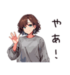 在宅女子の日常あるある（個別スタンプ：3）