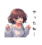 在宅女子の日常あるある（個別スタンプ：34）