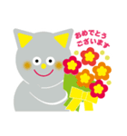 こどもへのおへんじ、ひらがな。春（個別スタンプ：23）