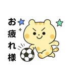 スポーツする豹①（個別スタンプ：8）