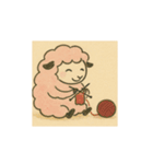 ほんわかひつじのやさしい日常（個別スタンプ：2）