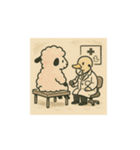 ほんわかひつじのやさしい日常（個別スタンプ：6）