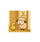 ほんわかひつじのやさしい日常（個別スタンプ：14）