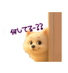ポメさんとの日々。6（個別スタンプ：26）
