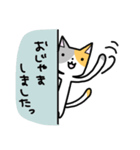 ミケネコくん-仕事で使える敬語-（個別スタンプ：27）