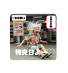 スケボーババァ②（個別スタンプ：13）