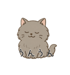ペルシャ猫のくせつよスタンプ（個別スタンプ：12）