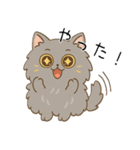 ペルシャ猫のくせつよスタンプ（個別スタンプ：21）