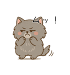 ペルシャ猫のくせつよスタンプ（個別スタンプ：28）