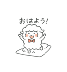 しあわせ羊のゆるスタンプ（個別スタンプ：1）