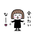 ずーっと使える♡ゆるかわ女子2（個別スタンプ：6）