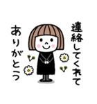 ずーっと使える♡ゆるかわ女子2（個別スタンプ：16）